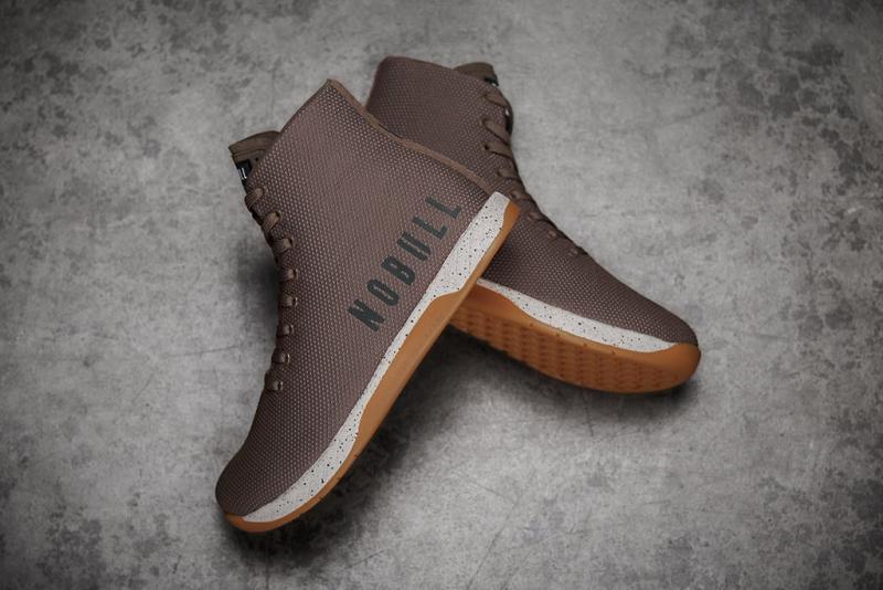 Women's Nobull High-Top Chestnut Trainers Brown | SG Q2994M